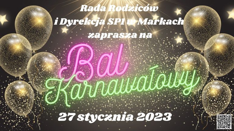 Bal Karnawałowy klas 4-6 w SP1 w Markach – fotorelacja