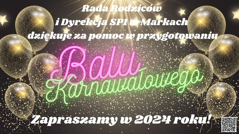 Bal Karnawałowy w SP1 – podsumowanie i podziękowania