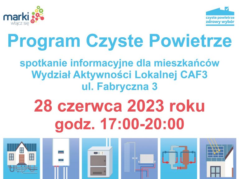 Program Czyste Powietrze w Markach